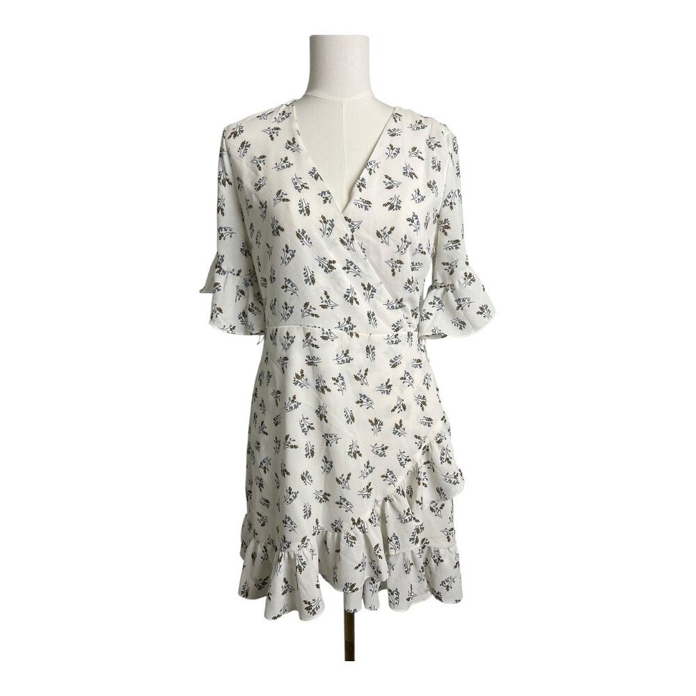 1.State Womens Coquette Cottagecore Dress Girly Romantic 4 boho Fairy Ruffled - Picture 1 of 8
